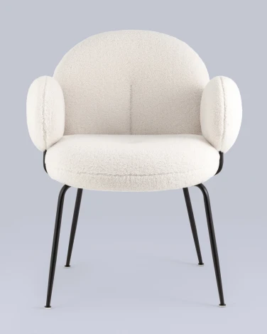 Кресло Nina белый Stool Group арт.УТ000039073