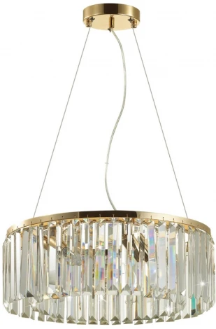 Подвесная люстра хрустальная Vassa 4987/6 (220V, на тросе, круглые)