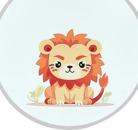 Потолочный светодиодный светильник круглый Natali Kovaltseva Kids INNOVATION STYLE 83122 с пультом ДУ 80W, 2 рассеивателя, белый, LED (регулировка яркости, для детской, 220V, круглые)