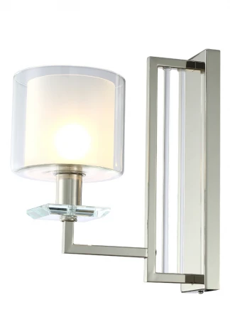 Бра Crystal Lux Nicolas AP1 NICKEL/WHITE (220V)