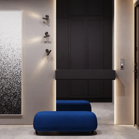 Клавиши для выключателя/переключателя двухклавишного с подсветкой (капучино) Voltum S70 VLS000414