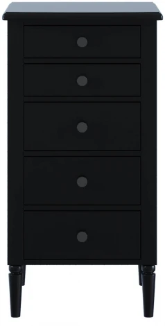 Комод Blues ОГОГО Обстановочка! (ЛДСП,МДФ/Черный) арт.924557