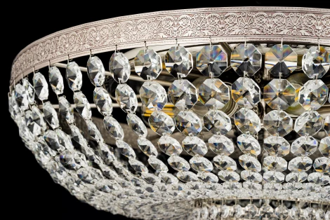 Потолочная люстра буше Arti Lampadari Santa E 1.2.60.600 N (220V, хрусталь)