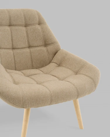 Кресло Олби Квадро бежевый Stool Group арт.УТ000040099