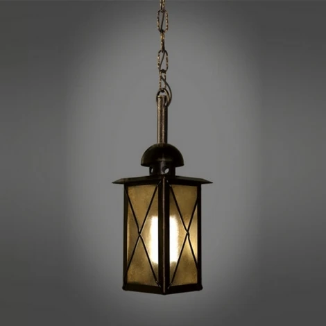 Уличный светильник подвесной Русские фонари Baveno 260-01/bg-14 (220V, ковка, на цепи)