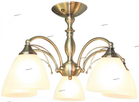 Потолочная люстра IDLamp Milana 273/5PF-Oldbronze