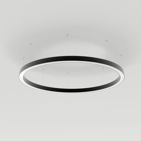 Подвесной линейный светильник LED SP-LINE-HANG-ARC-O3535-D800-65W Day4000 (BLACK, 230V) (Arlight, Металл) 034007(2)