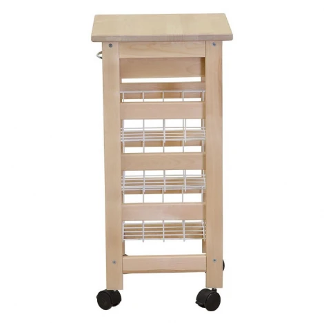 Тумба с ящиком и корзинами лак Mebelik 008418