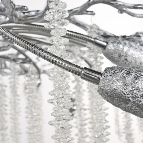 Подвесная люстра хрустальная Arte Milano Milano-1 23110.1000.14.E14.A CW (220V, на тросе)