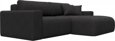 Диван угловой Лига-036 НПБ Классик правый угол Лига Диванов (Замша) арт.127740