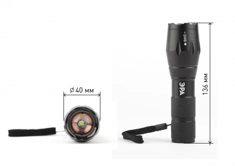 Ручной фонарь светодиодный на батарейках ЭРА UB-601 UB-601