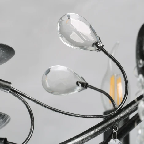 Подвесная люстра De City Лада 442010708 (220V, подвески, на цепи, подсвечник, свеча)