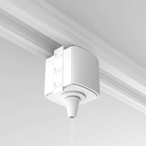 Коннектор для трека Unity белый (однофазный) Maytoni Technical TRA010-1-A-W (220V)