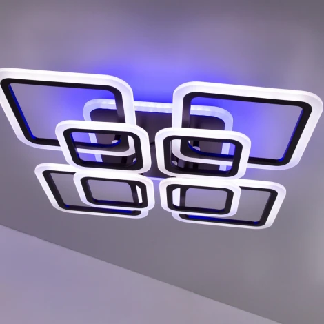 Потолочная люстра RGB Citilux Марсель CL232A185E (LED, 220V, голосовое управление, пульт управления, управление смартфоном, умный дом - Алиса)