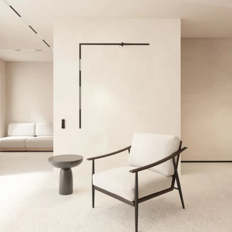 Трековый светильник однофазный, светодиодный 220V 9W Denkirs Smart Spot Zigbee DK8310-BK