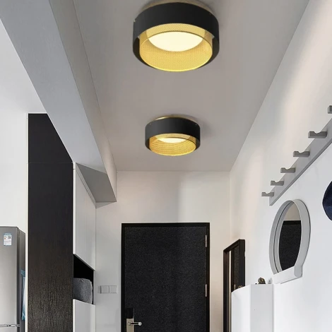 Потолочный светильник круглый Casing C 62 черный ImperiumLoft Casing-C01 (140595-26) (LED, 220V, круглые)