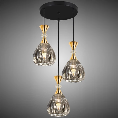 Подвесной светильник Reluce 09015-0.9-03 SMOKE (220V, на проводе)