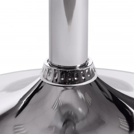 Стул барный KOST (mod. KY509) черный/хром (металл, экокожа)