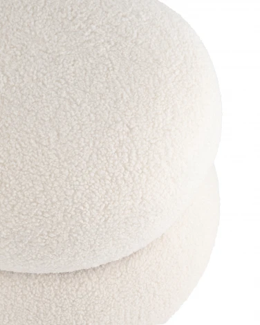 Пуф Полли S тедди белый УТ000036427
