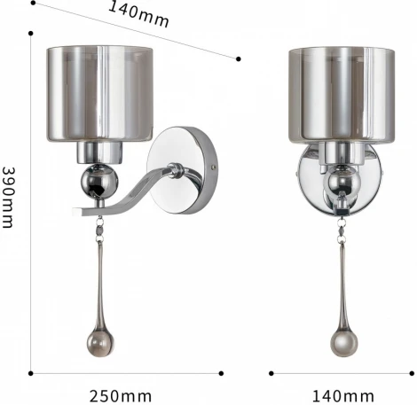 Бра Arte Milano Neapolis-79207 279207/1B Ni (220V)
