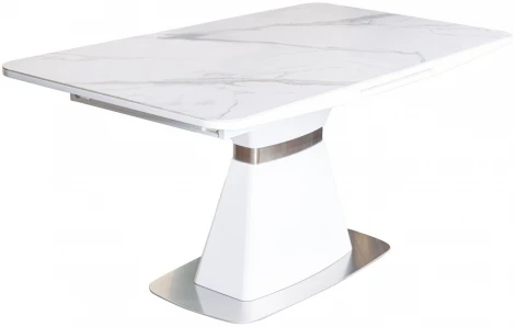 Стол раскладной Madison (160+40 см) испанская керамика белый Top Concept 2001000000944