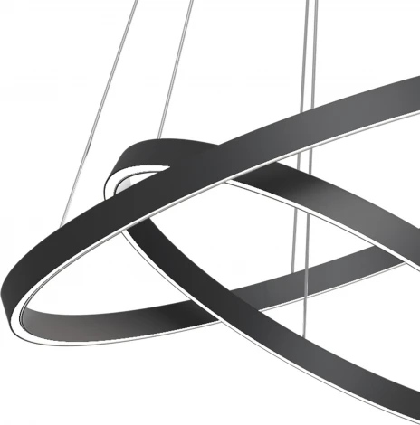 Подвесной светильник Maytoni Rim MOD058PL-L74BK (LED, 220V, на тросе)