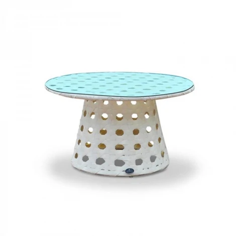 Комплект KM 0009 из ротанга Белый