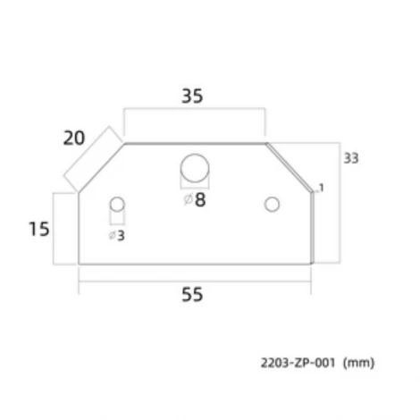 Заглушка Favourite Practica 2203-ZP-001