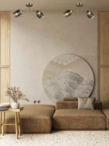 Потолочная люстра на штанге Мелодия Света SS1N 000029898