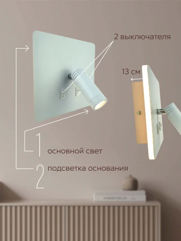 Настенный светильник Мелодия Света WA1L 000028247