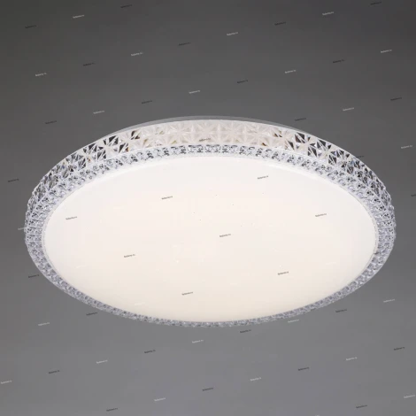 Потолочный светильник круглый Omnilux Biancareddu OML-47707-30 (LED, 220V, пульт управления)