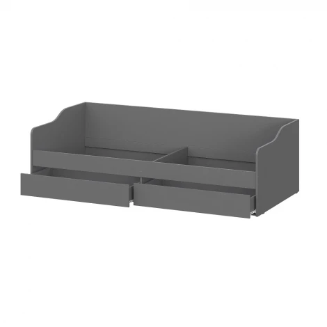 Кровать Арника детская с основанием КР 2, Графит серый