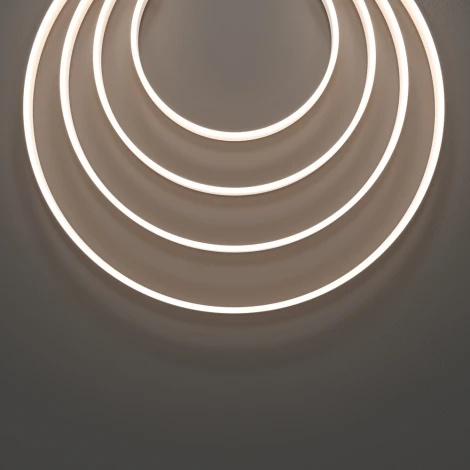 Гибкий неон 10x4 24В 9,6 Вт/м 3000K IP67 5м Maytoni Изгиб поперек оптической оси 432037