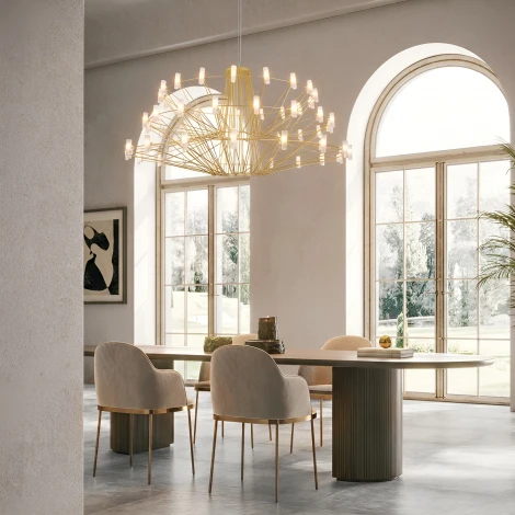 Подвесная люстра светодиодная Loft It Coppelia 10476 Silver