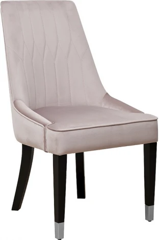 Стул Elegante велюр жемчужно-серый Colt1001 56*65*101см Garda Decor арт.ELEGANTE-2K-Colt1001