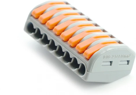 Клемма рычажковая 8-и проводная Stekker 32399