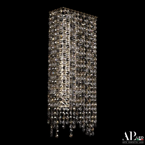 Бра светодиодное APL LED Rimini S500.B1.20-50.B.3000.Gold.Clear.801.731