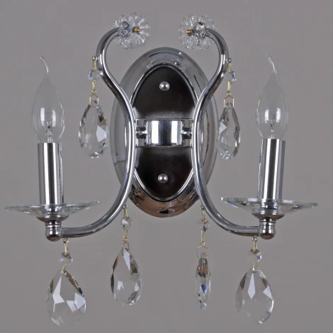 Бра ILLUMICO IL2326-2WOR-39 CR (220V, подвески, подсвечник, свеча)