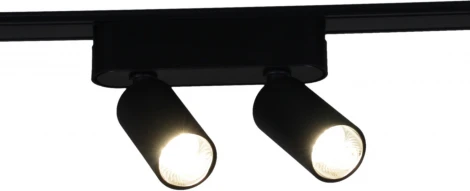 Трековый светильник магнитный светодиодный Reluce 13005-9.3-002UR magnetic LED2x5W BK (48V)