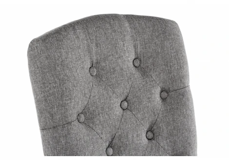 Обеденный стул Woodville Menson white / fabric pebble 11025