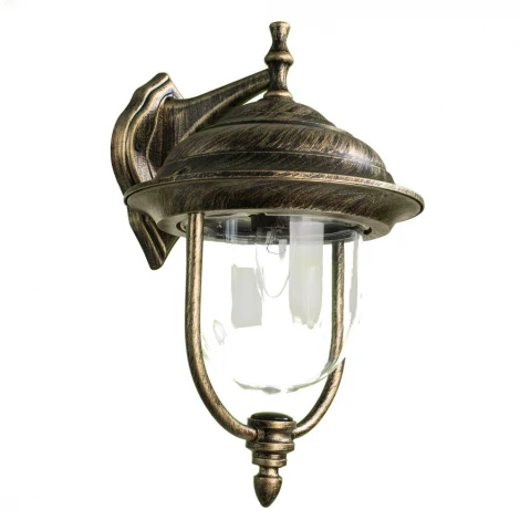 Настенный фонарь уличный Arte Lamp Barcelona A1482AL-1BN