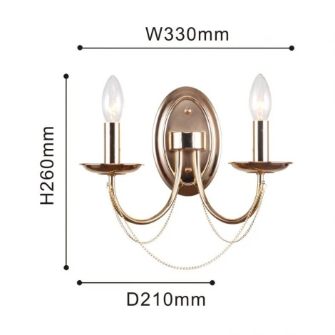 Бра F-Promo Plini 2591-2W (220V, подвески, свеча)