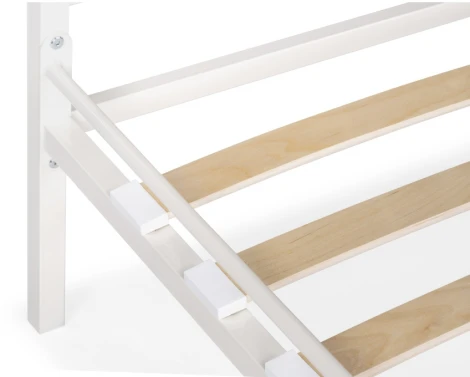 Полутораспальная кровать Woodville Иоханна 18 120х200 белая 511602