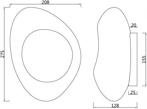 Бра Maytoni Mabell MOD306WL-01CH