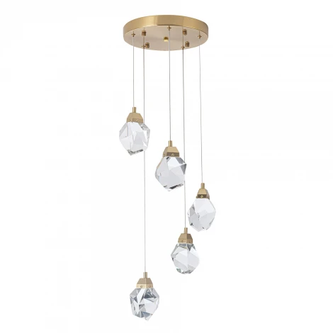 Подвесной светильник светодиодный хрустальный Modelux MODELUX ML.88972.5 BS