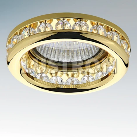 Встраиваемый точечный светильник Lightstar Monilo 031702 (220V, хрусталь)