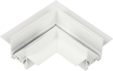 Соединитель угловой плоский встраиваемый Aployt Magnetic track 48 APL.0182.10.04