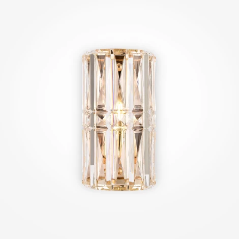 Бра Maytoni Facet MOD094WL-01G (220V, хрусталь, круглые)