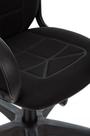 Кресло руководителя Бюрократ CH 727 черный крестовина пластик