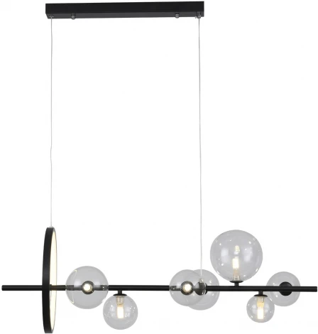 Подвесной светильник Kink Light Иона 09408-7,19 (220V, на тросе, шарики, кольцо)